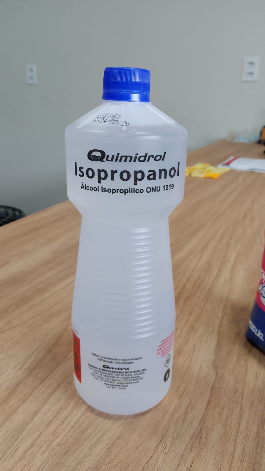 ISOPROPANOL 1LT (ALCOOL ISOPROPILICO ) – QUIMIDROL
