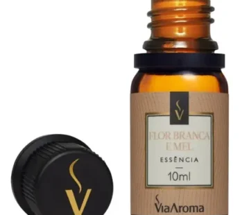 ESSENCIA VIA AROMA 10ML CLASSICA FLOR BRANCA E MEL