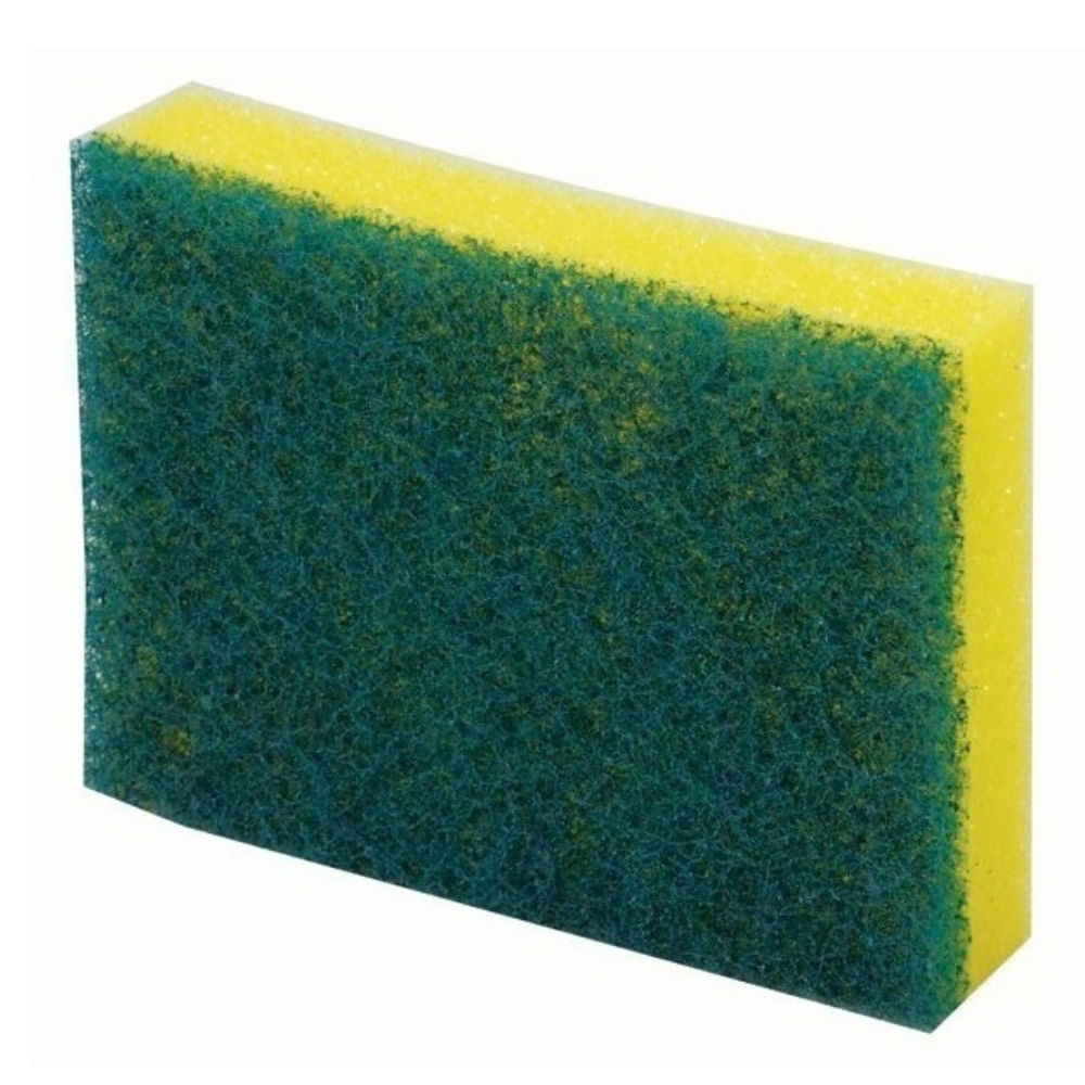 ESPONJA MULTIUSO 100X71MM – BETTANIN – VERDE E AMARELO