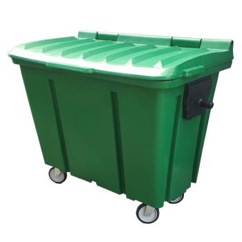 CONTENTOR 1000 L – (VERDE) COM MUNHÃO DE PLASTICO
