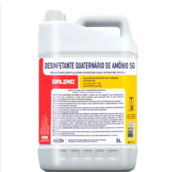 DESINFETANTE QUATERNARIO DE AMONIA 5G – GALENO 5L
