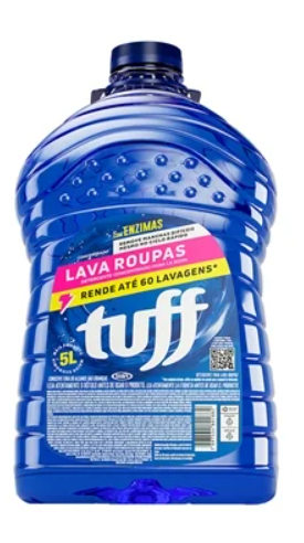 TUFF LAVA ROUPAS – LIQUIDO CLEAR SOFT – 5L