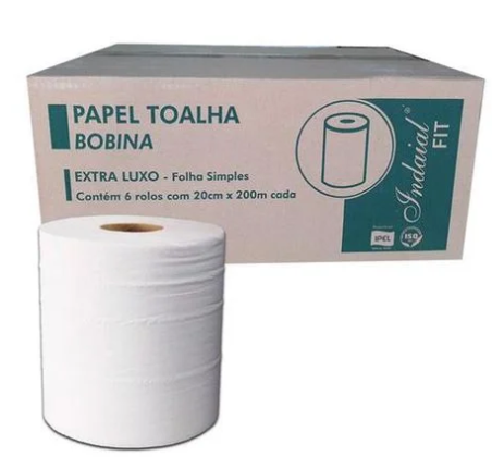 TOALHA BOB CEL 6X20X200M – 20G –  CAIXA – FRAGRANCIA