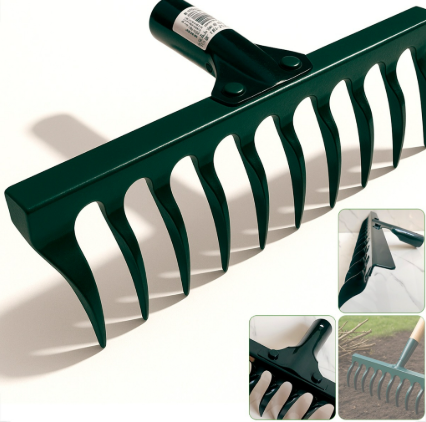 RASTEL 14 DENTES FERRO C/CABO 28MM – KUBA