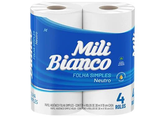PAPEL HIG 30 M BIANCO NEUTRO 16X4