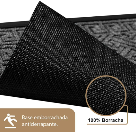 CAPACHO ANTI – DERRAPANTE 65X40 (12X1) –  SANTA MARIA