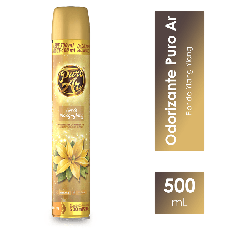 PURO AR – FLOR DE YLANG YLANG LEVE – 500ML