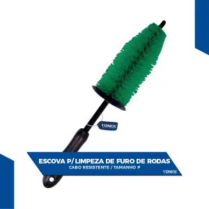 ESCOVA PARA LIMPEZA DE FURO DE RODAS MÉDIA (VINTEX)  – VONIXX