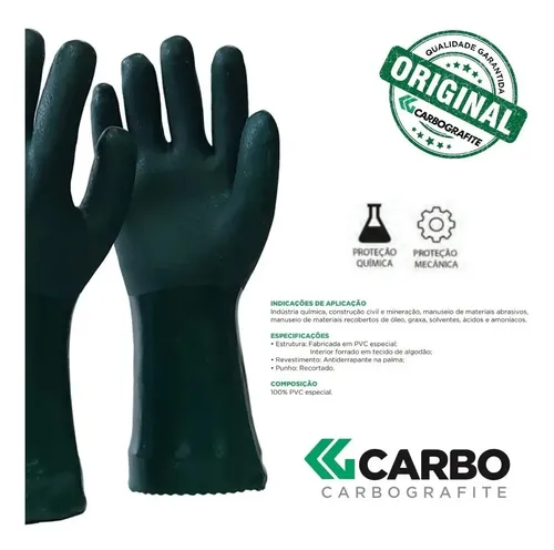 LUVA CARBOFLEX PVC ASPERA 36CM – CARBOGRAFFITE