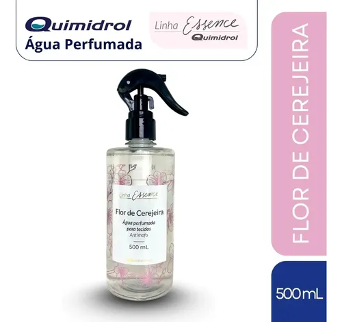 AGUA PERFUMADA FR 500ML – FLOR DE CEREJEIRA  (QUIMIDROL)