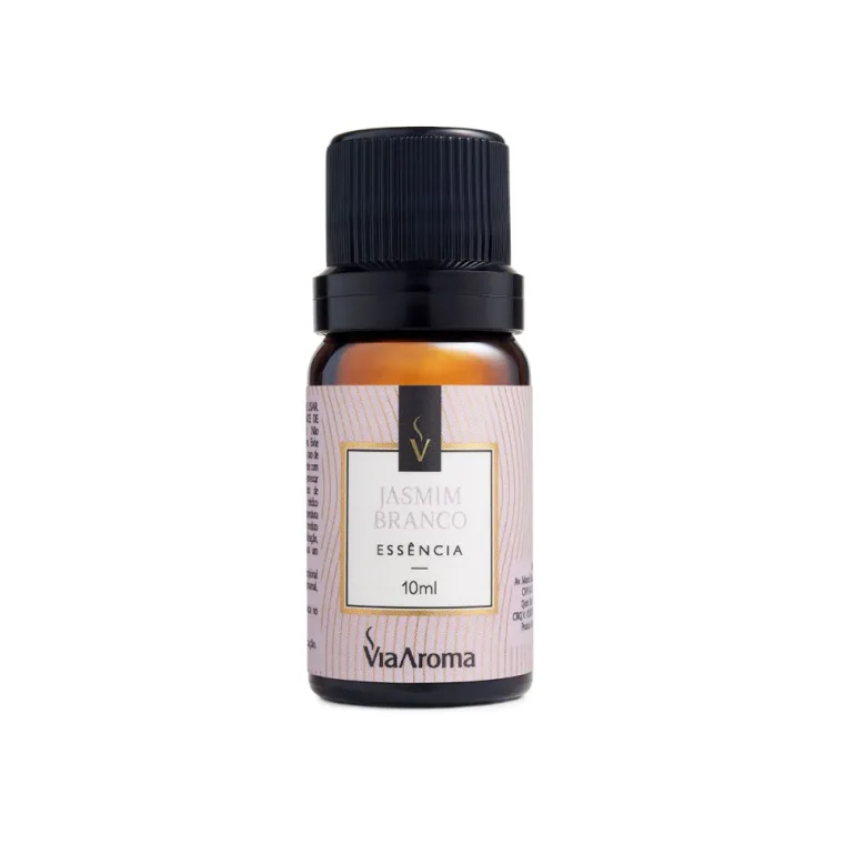 ESSENCIA VIA AROMA 10ML CLASSICA JASMIM BRANCO