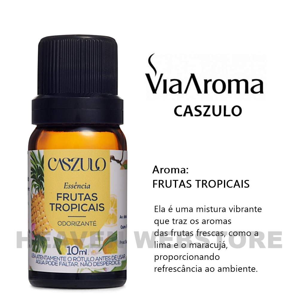 ESSENCIA CASZULO 10ML FRUTAS TROPICAIS