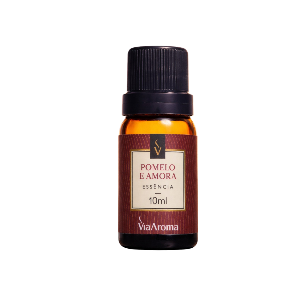 ESSENCIA VIA AROMA 10ML CLASSICA POMELO E AMORA