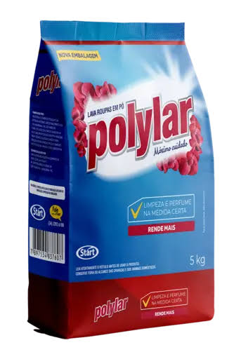 SABAO EM PO POLYLAR 5KG LAVA ROUPAS