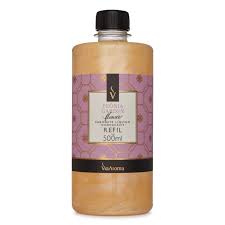 REFIL VIA AROMA 500ML SABONETE LIQ. DESOD. CLASSICA PEONIA GARDEN FLOWER
