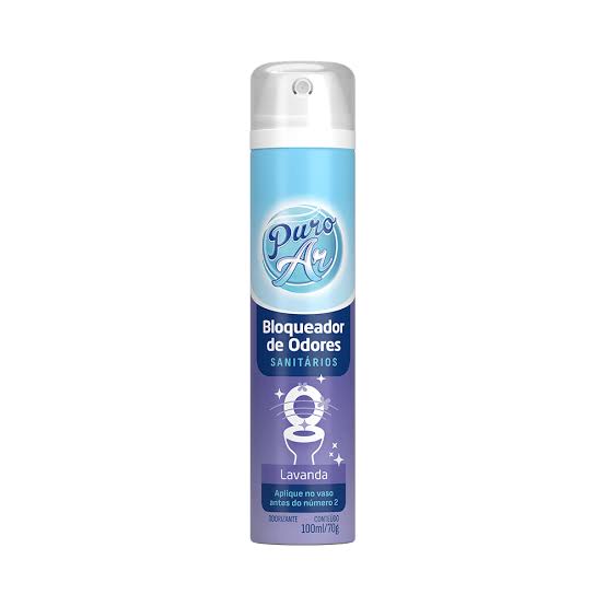 BLOQUEADOR DE ODORES SANITARIOS – PURO AR – LAVANDA – 100ML/70G