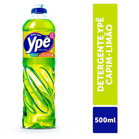 DETERGENTE CAPIM LIMÃO – 500ML –  YPE