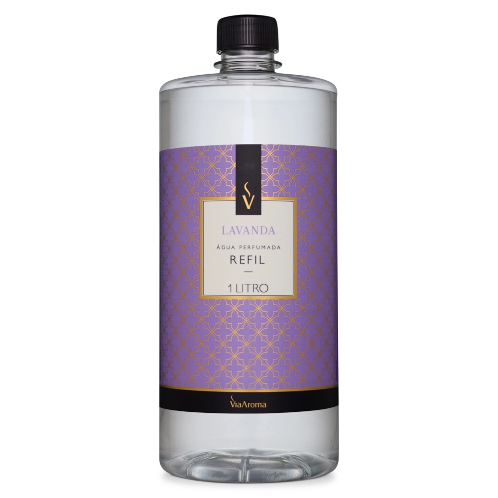 REFIL VIA AROMA 1L AGUA PERF. CLASSICA LAVANDA