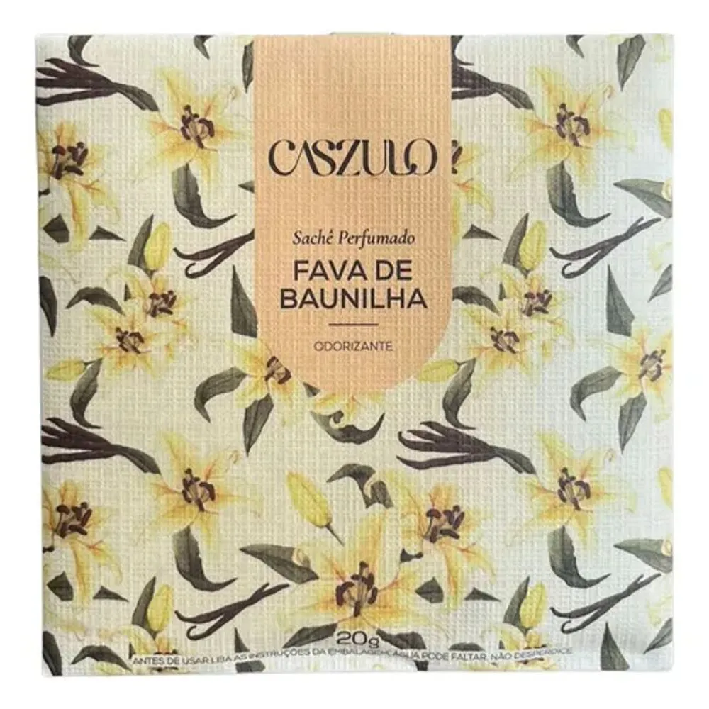 SACHE CASZULO 20G FAVA DE BAUNILHA